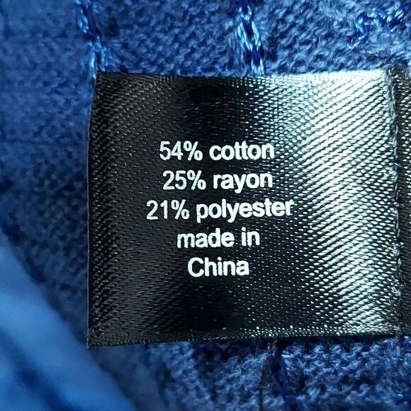 Lane Bryant Peplum Waffle Open Knit Long Length Top Sweater 3/4" Sleeve Textured - Picture 9 of 9